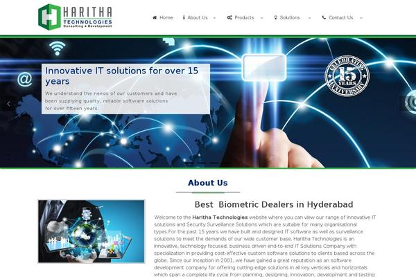 harithatech.com site used Cosmica.1.0.9