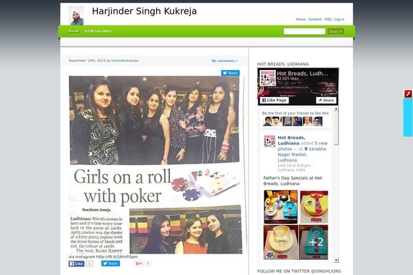 Cordobo Green Park 2 theme site design template sample