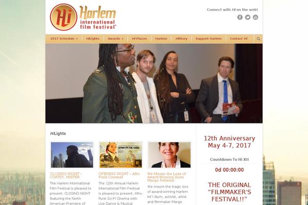 Silverscreen theme site design template sample