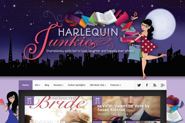 Site using Ultimate-book-blogger plugin