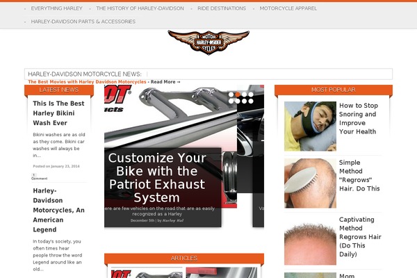 harleyinsider.com site used Firestarter