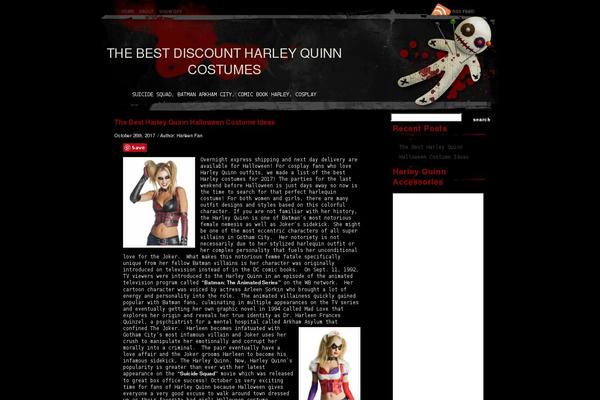 harleyquinncostumes.net site used Bad Mojo