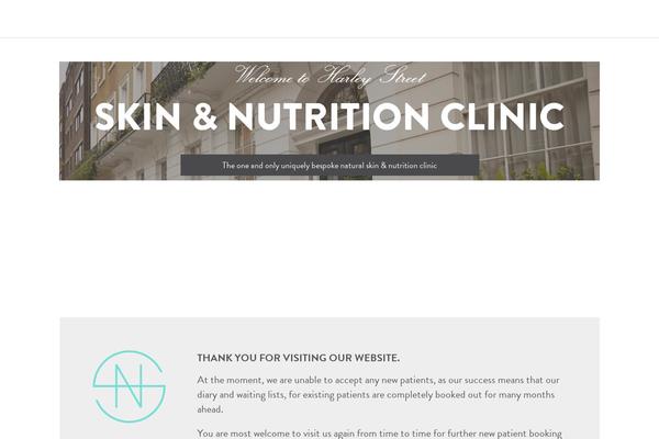 harleystreetnutritionclinic.com site used Skinandnutrition