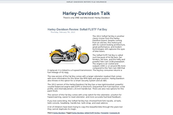 harleytalk.net site used Simplr