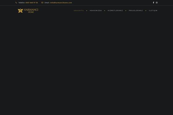 Archi theme site design template sample