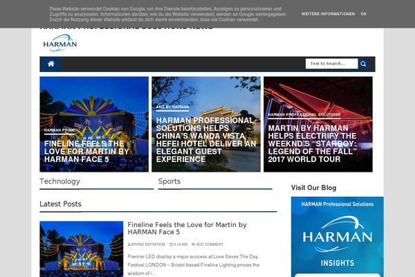 Caps theme site design template sample