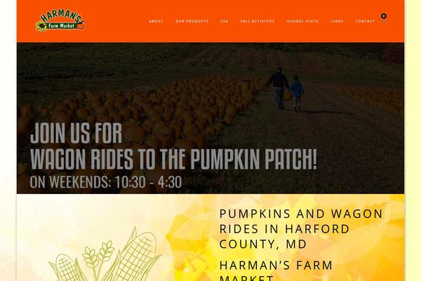 NAMO theme site design template sample