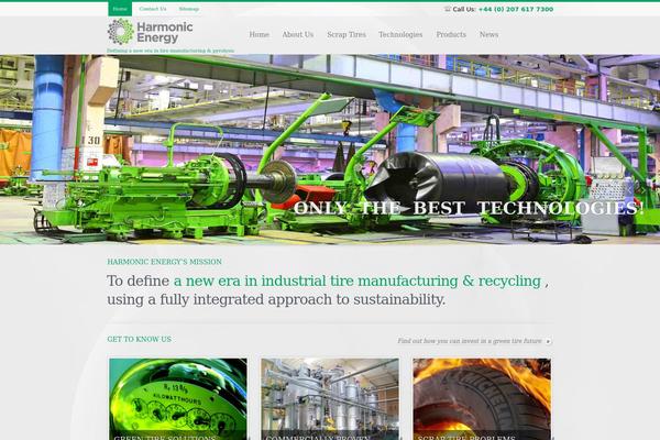 Progressio theme site design template sample