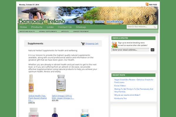 Victoria theme site design template sample