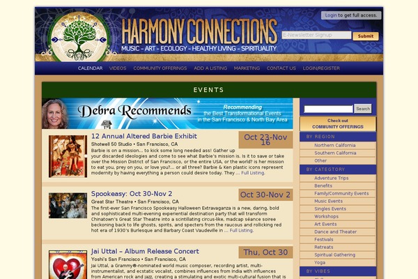 harmonyconnections.com site used Debrarecommends