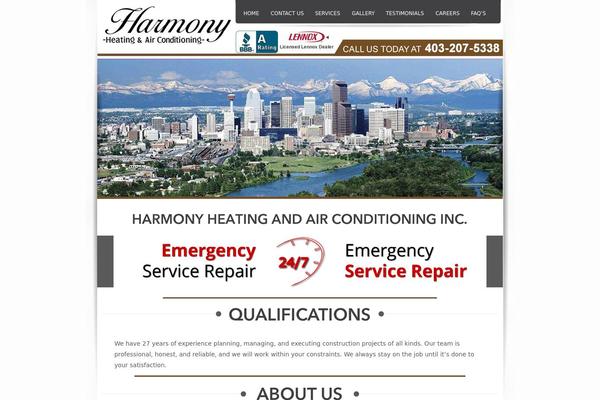 Headway theme site design template sample
