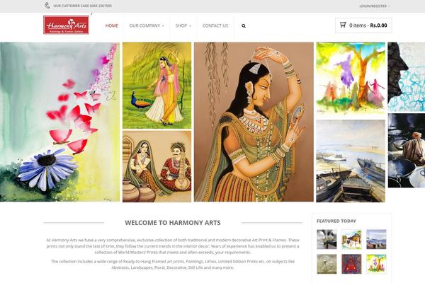 Nielsen theme site design template sample