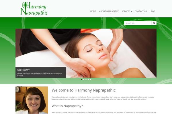 harmonynaprapathic.com site used Zapn-boot