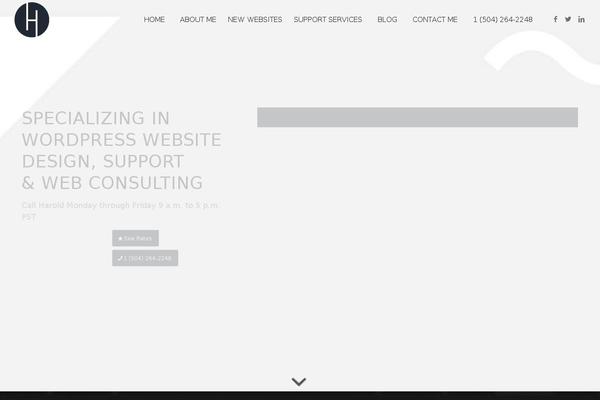 Watson theme site design template sample