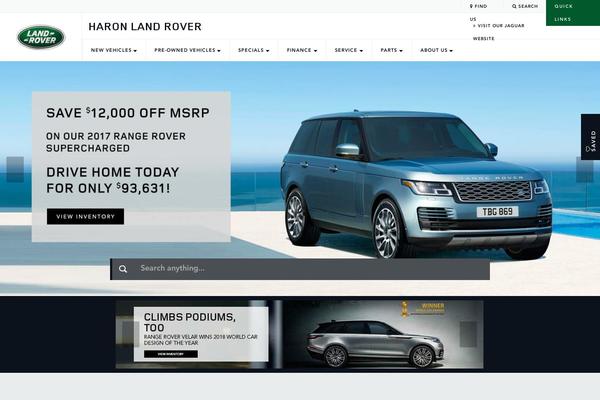 Dealer Inspire common theme site design template sample