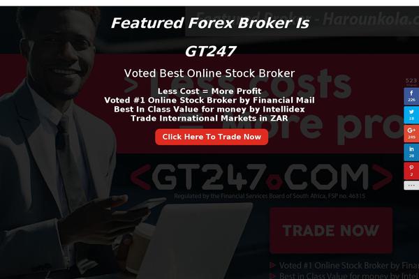 harounkola.com site used Catch-fse