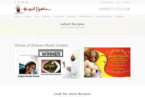 Site using Quickrecipe-addition plugin