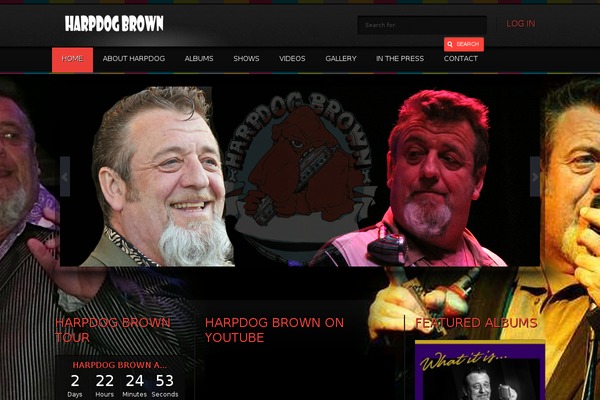 Sound_rock theme site design template sample