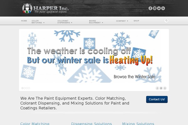 Denali theme site design template sample
