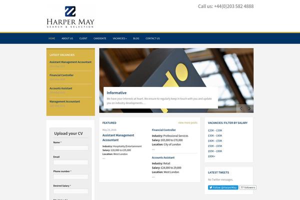 Academica Pro theme site design template sample