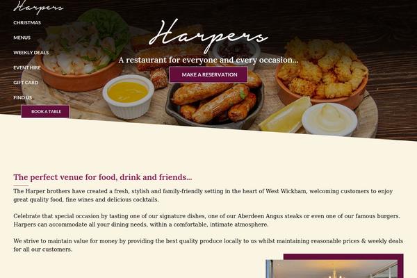 Impreza theme site design template sample