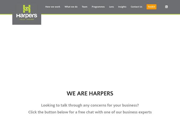 harpersforgrowth.com site used Knowledge