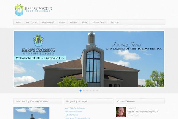 Trinity theme site design template sample