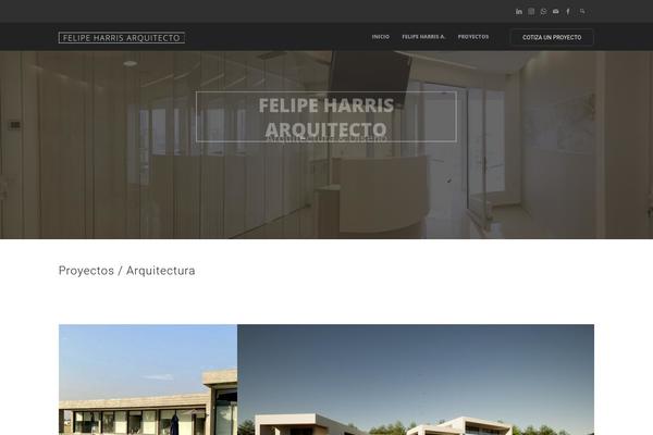 Stack Child theme site design template sample