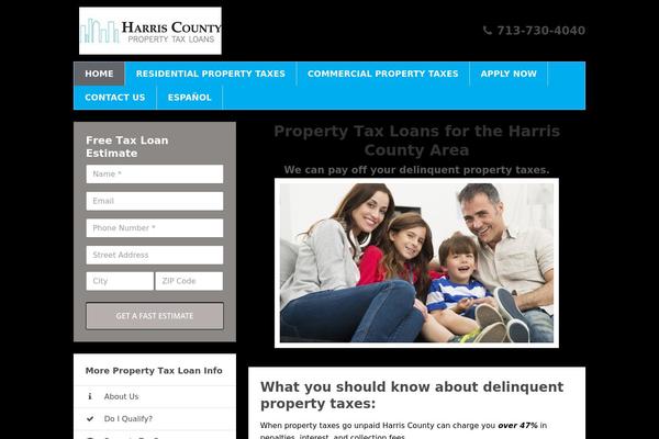 harriscountypropertytaxloans.com site used Hunter-kelsey
