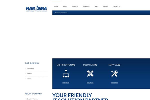 Novus theme site design template sample