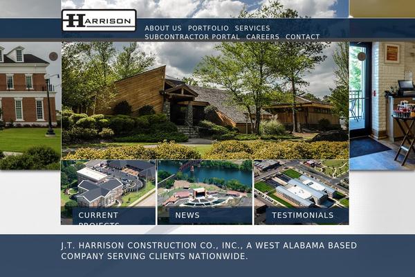 Harrison theme site design template sample