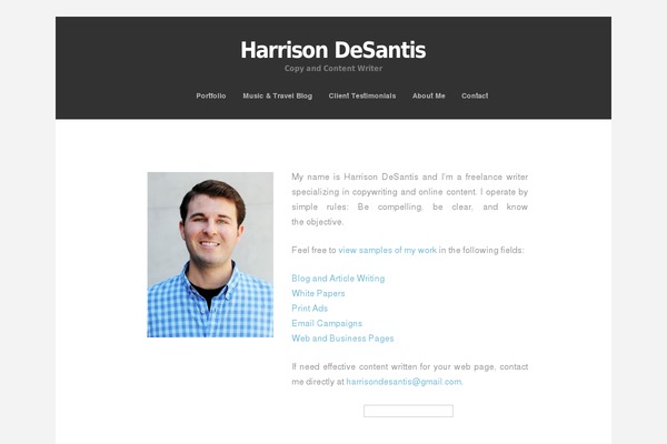 McKinley theme site design template sample