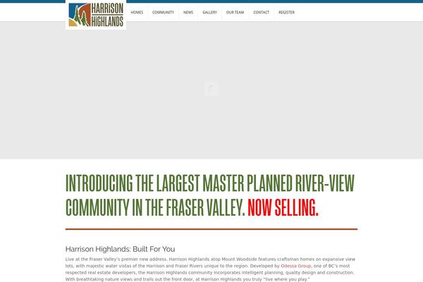 Realestast theme site design template sample