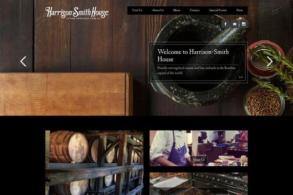 Forked theme site design template sample
