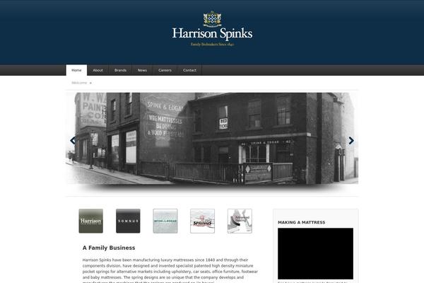 Harrison theme site design template sample