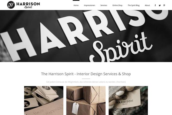 Stardust theme site design template sample