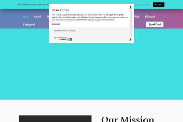 Site using Wonderplugin-lightbox-trial plugin
