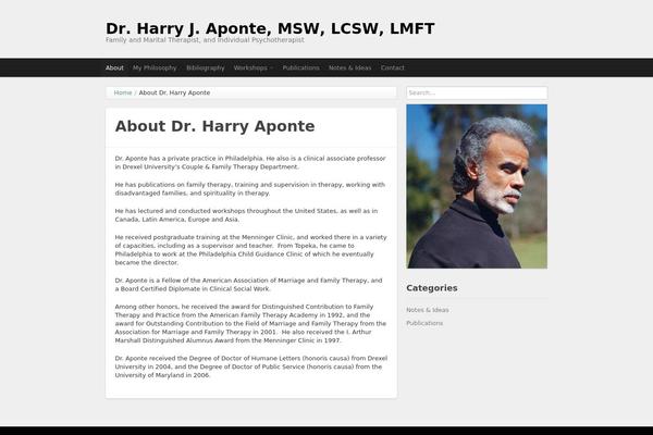 Standard theme site design template sample