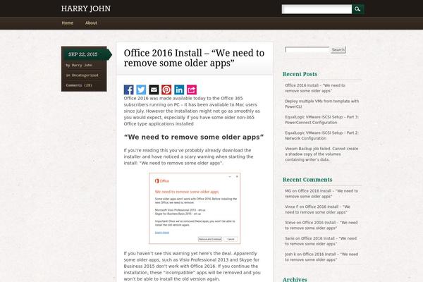 harryjohn.org site used Infosource