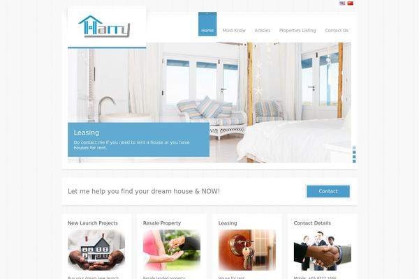 harrylau.com site used RT-Theme 17