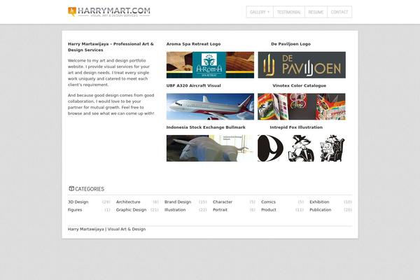 Workality Lite theme site design template sample