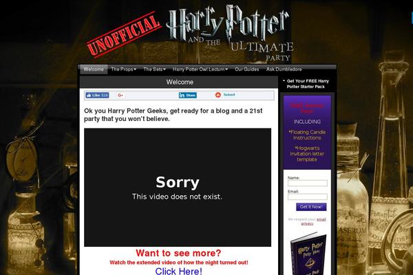 Site using Add Twitter, Facebook Like, Google plus one Social share plugin