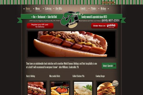 Adora theme site design template sample