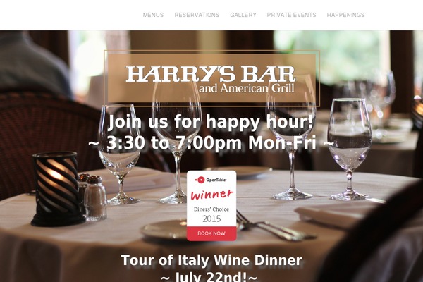 harryslajolla.com site used Moustache
