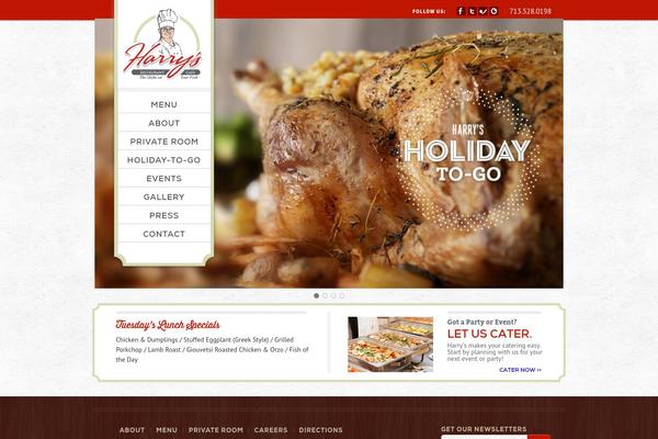Site using Food-menu-pro plugin