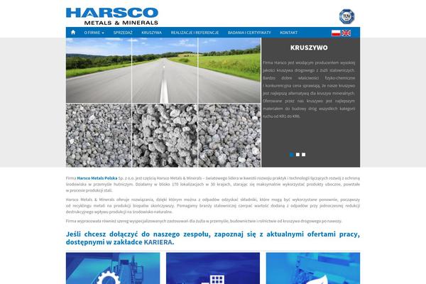 harscometals.pl site used Harsco