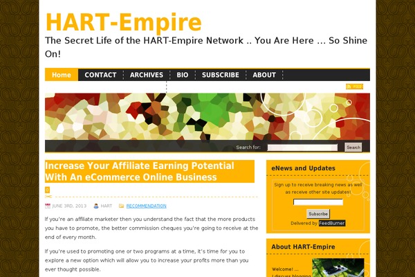 Fancy theme site design template sample