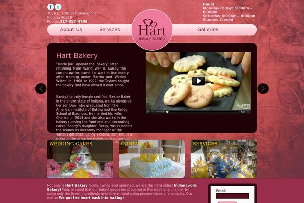 hartbakery.com site used Gift