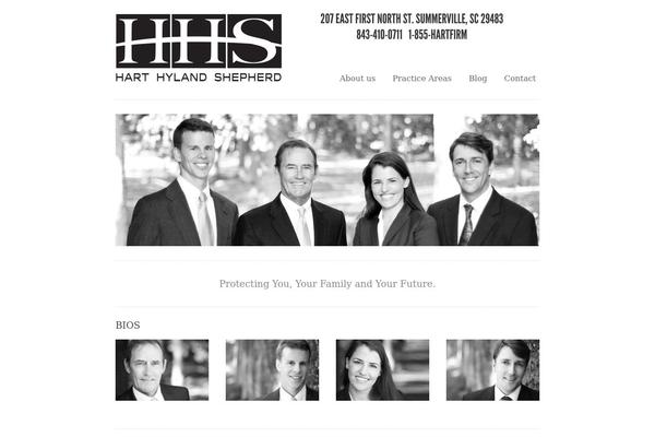 hartfirm.com site used Purity_wordpress