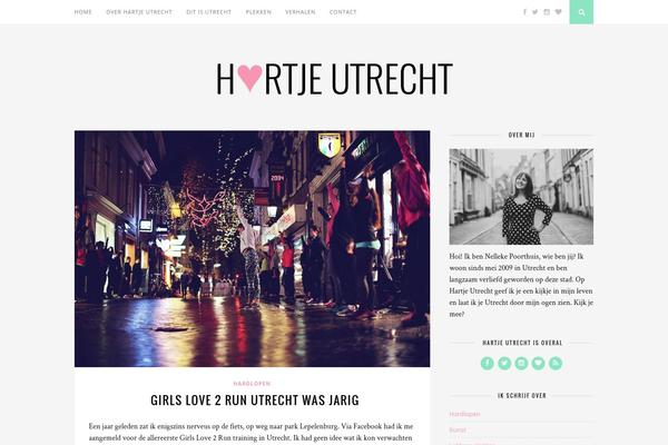 Florence theme site design template sample